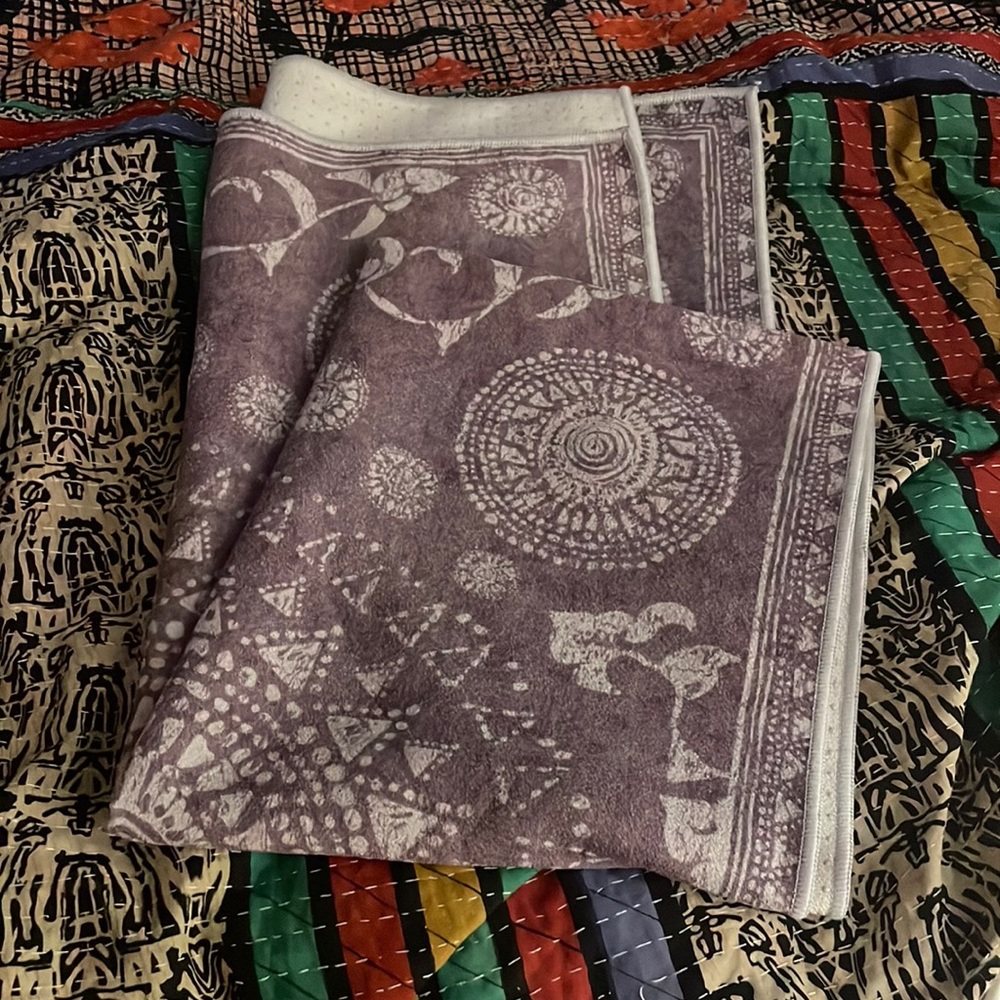 Yoga mat towel